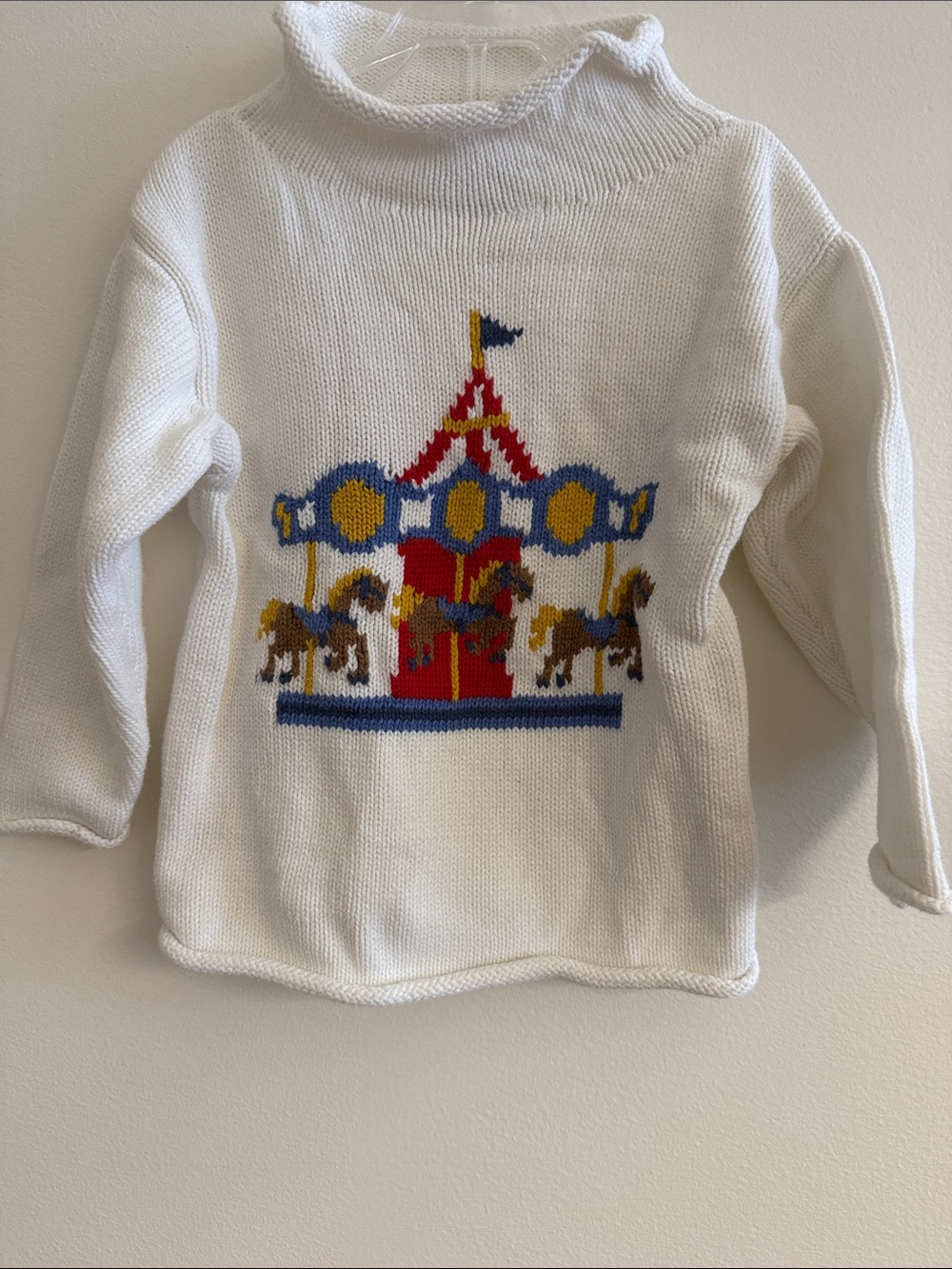 Classic Prep Fraser-roll Neck Intarsia Sweater
